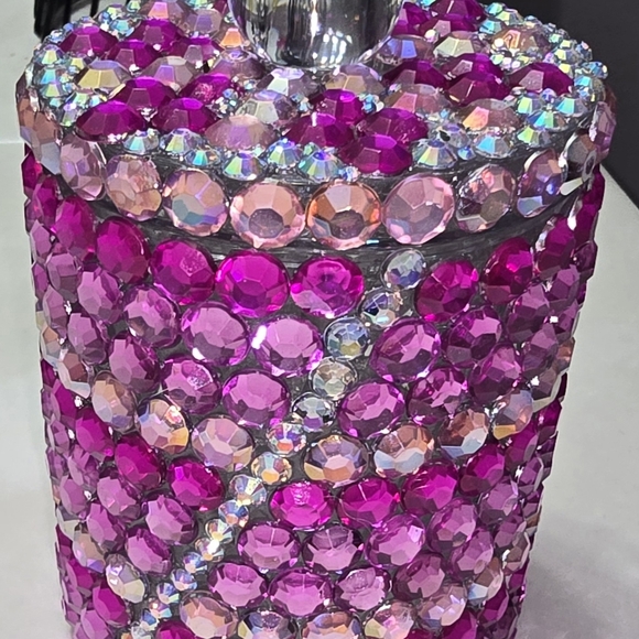 Pink Rhinestone Trinket Box - Picture 2 of 4